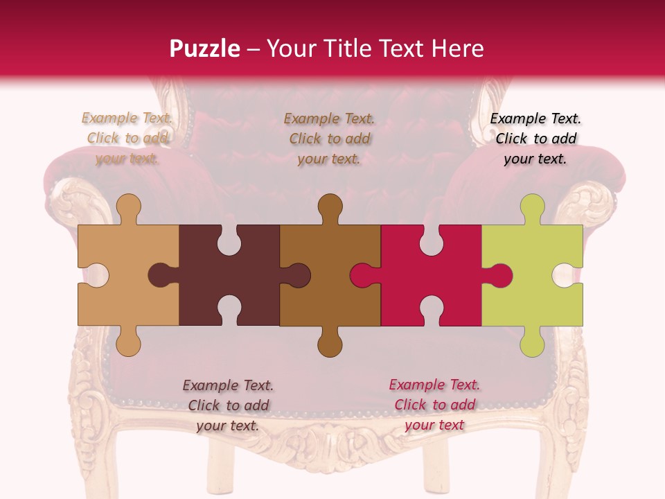 Interior Leather Vintage PowerPoint Template