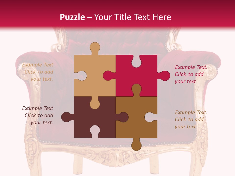 Interior Leather Vintage PowerPoint Template