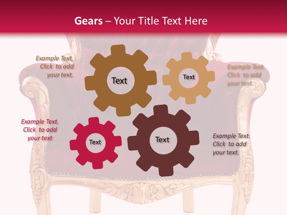 Interior Leather Vintage PowerPoint Template