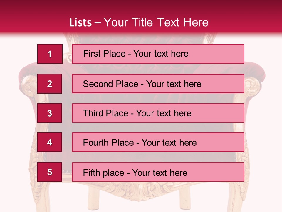 Interior Leather Vintage PowerPoint Template
