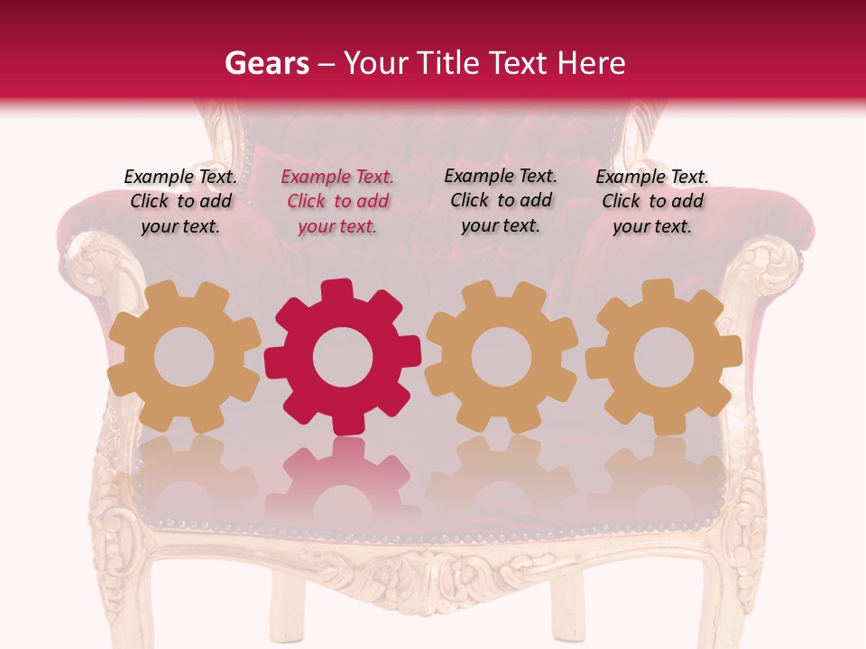 Interior Leather Vintage PowerPoint Template