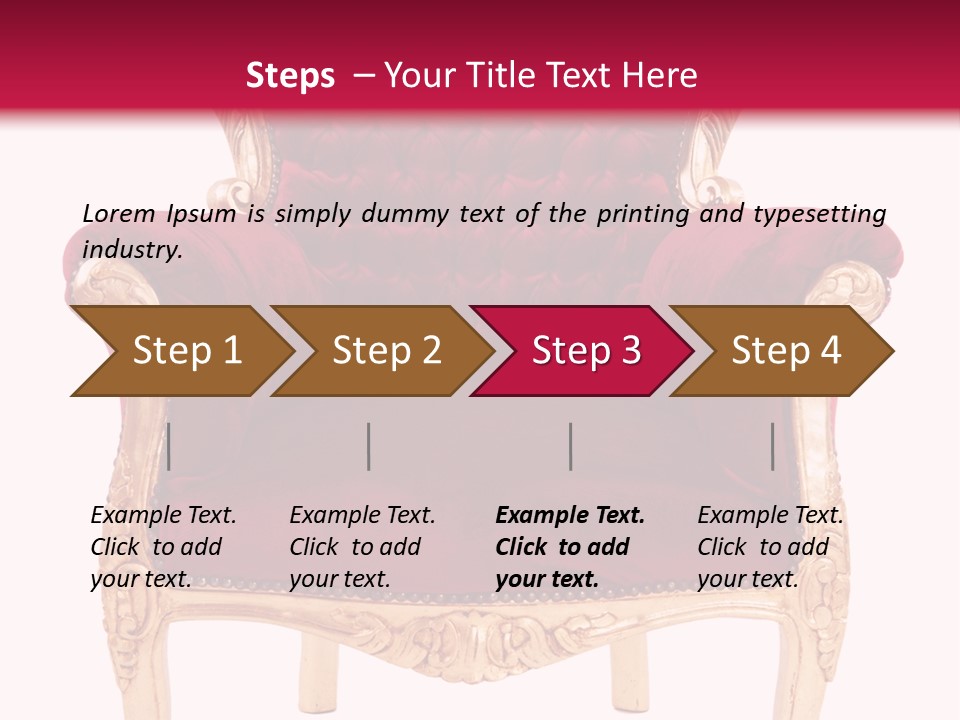 Interior Leather Vintage PowerPoint Template