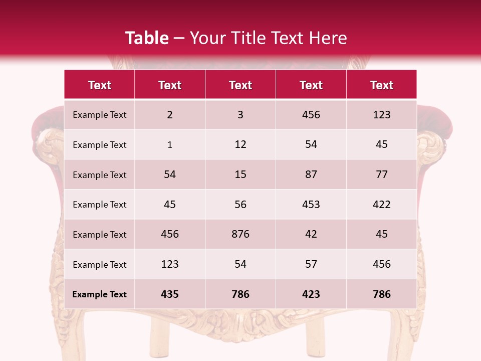 Interior Leather Vintage PowerPoint Template