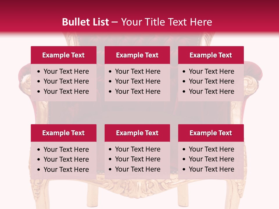 Interior Leather Vintage PowerPoint Template