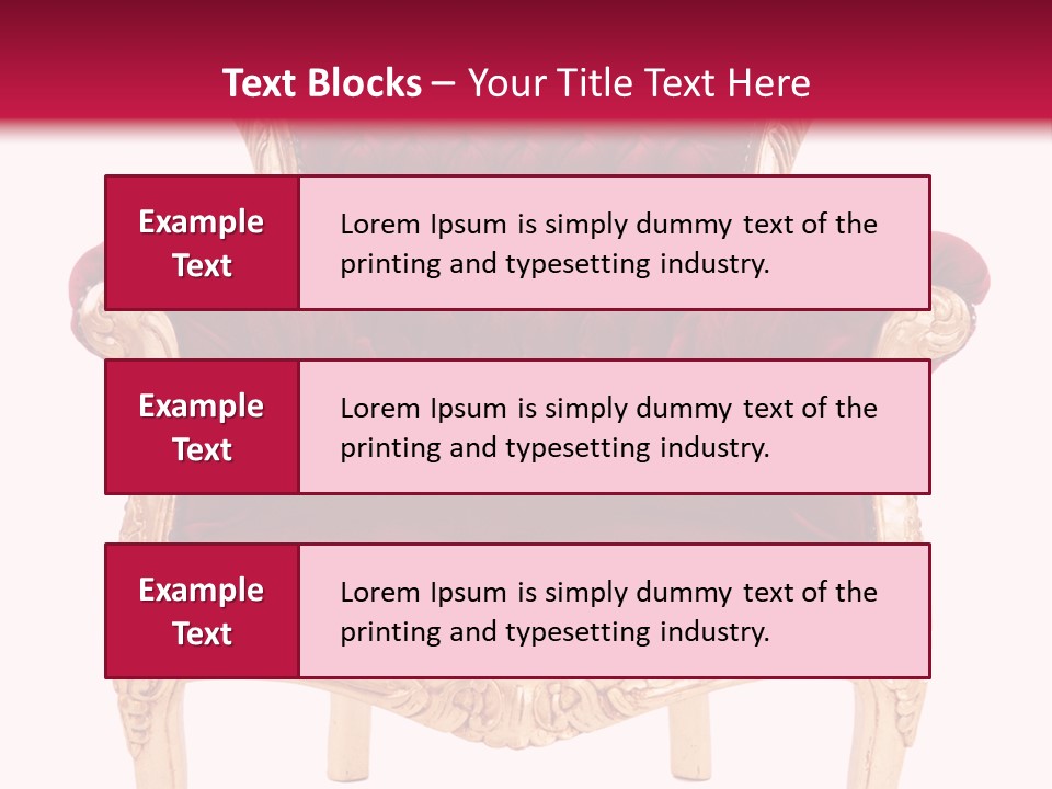 Interior Leather Vintage PowerPoint Template