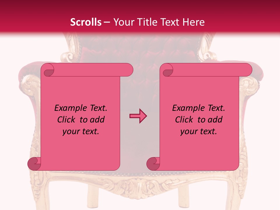 Interior Leather Vintage PowerPoint Template