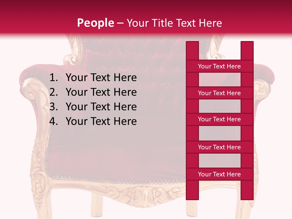 Interior Leather Vintage PowerPoint Template