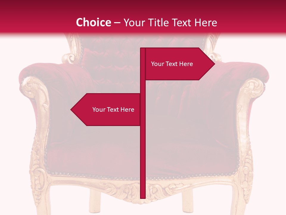 Interior Leather Vintage PowerPoint Template