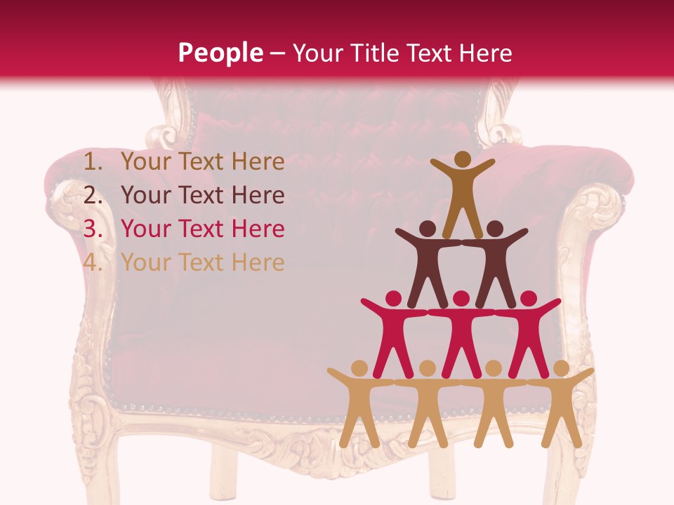 Interior Leather Vintage PowerPoint Template