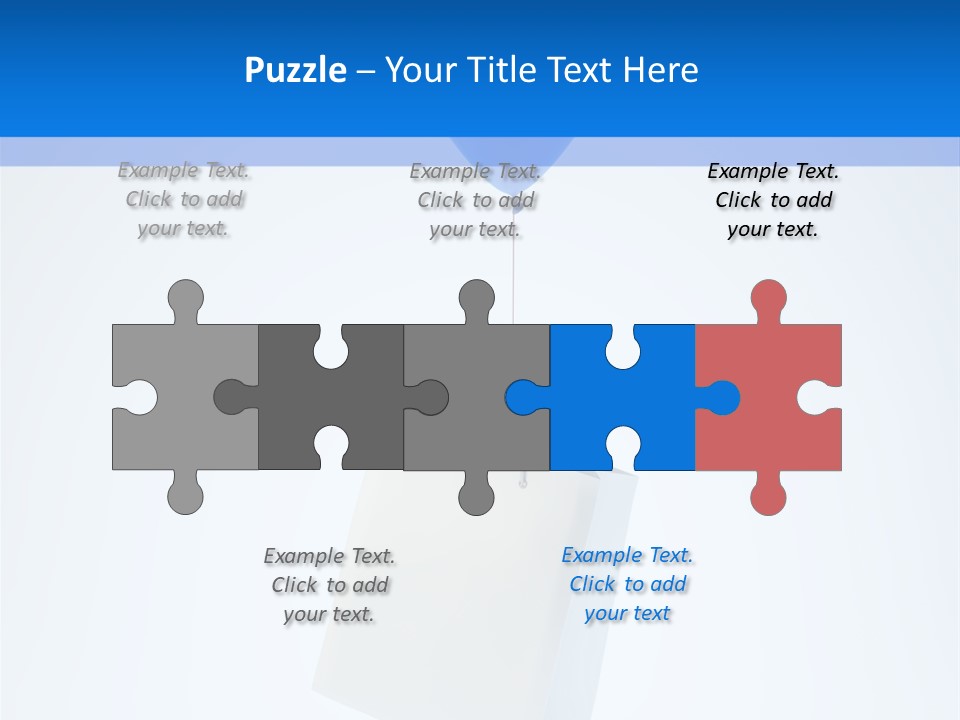 Packet Gift Handle PowerPoint Template