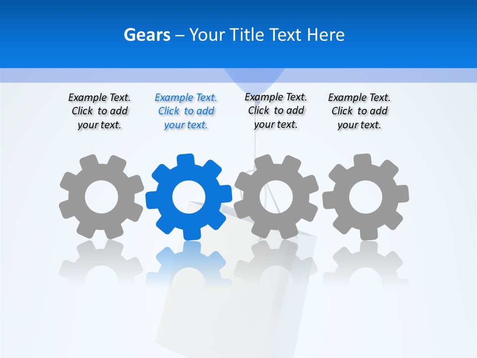 Packet Gift Handle PowerPoint Template