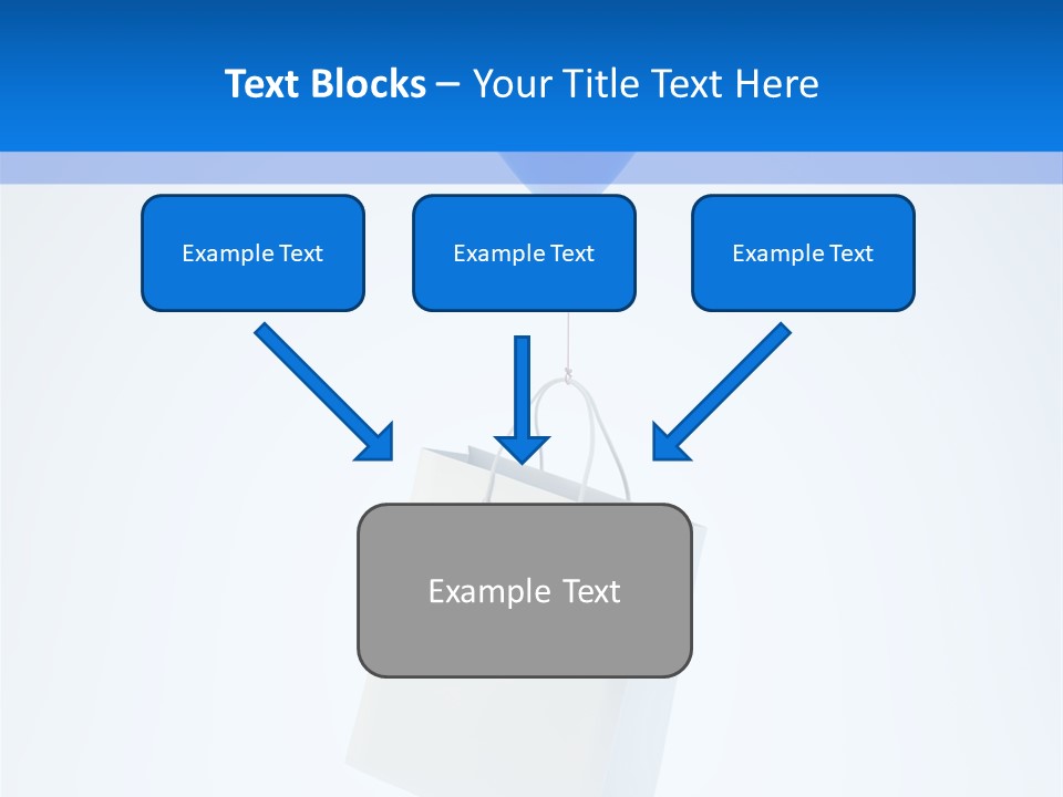 Packet Gift Handle PowerPoint Template