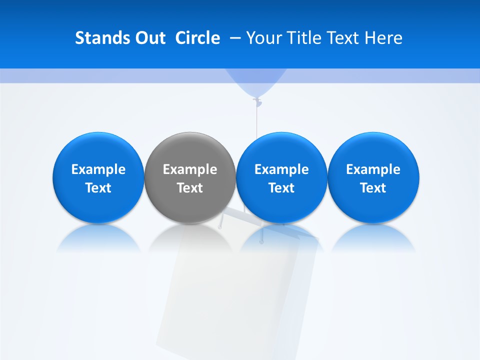 Packet Gift Handle PowerPoint Template