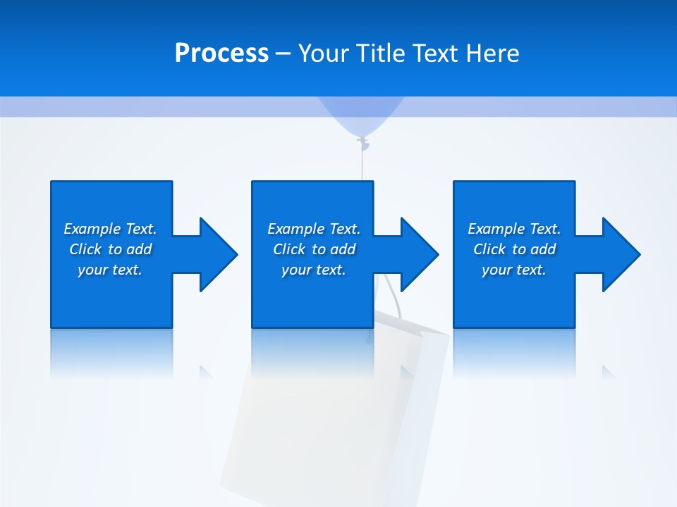 Packet Gift Handle PowerPoint Template
