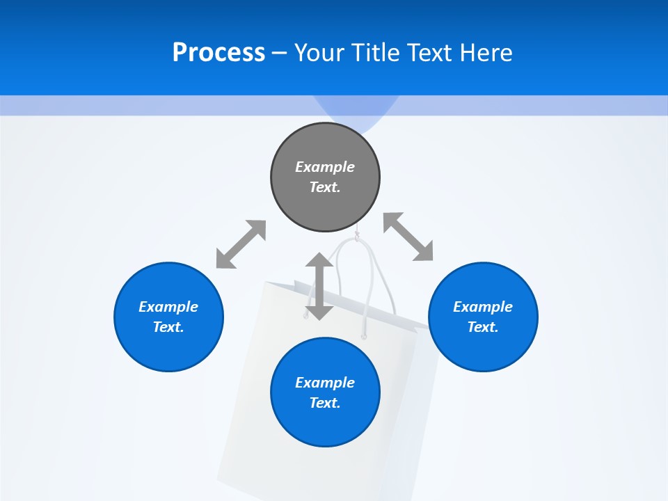 Packet Gift Handle PowerPoint Template