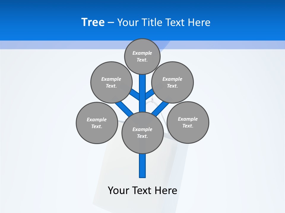 Packet Gift Handle PowerPoint Template