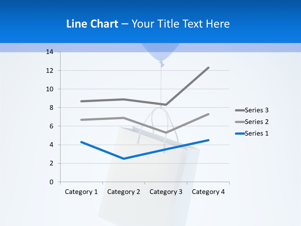 Packet Gift Handle PowerPoint Template