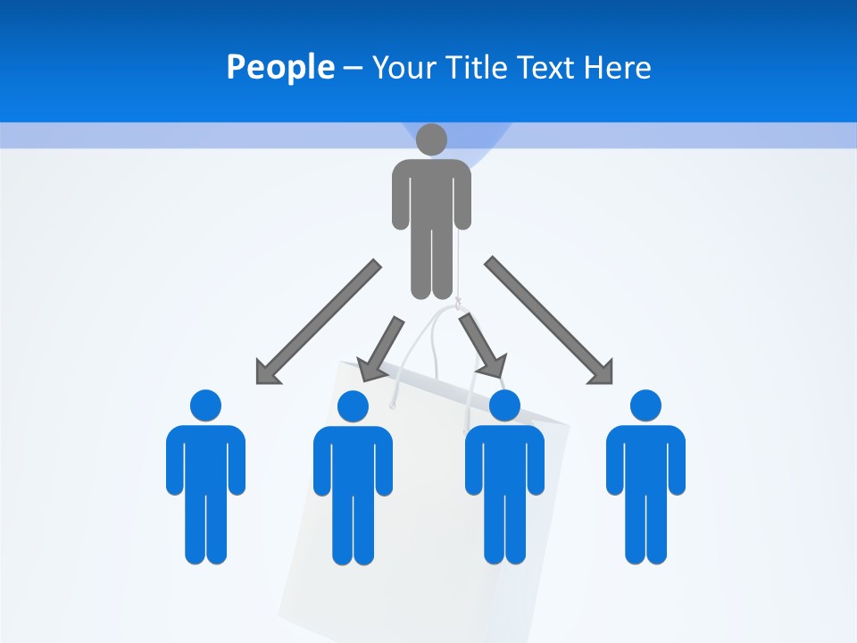 Packet Gift Handle PowerPoint Template