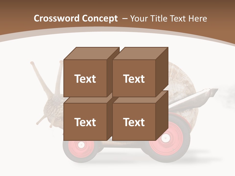 Drive Race Single PowerPoint Template