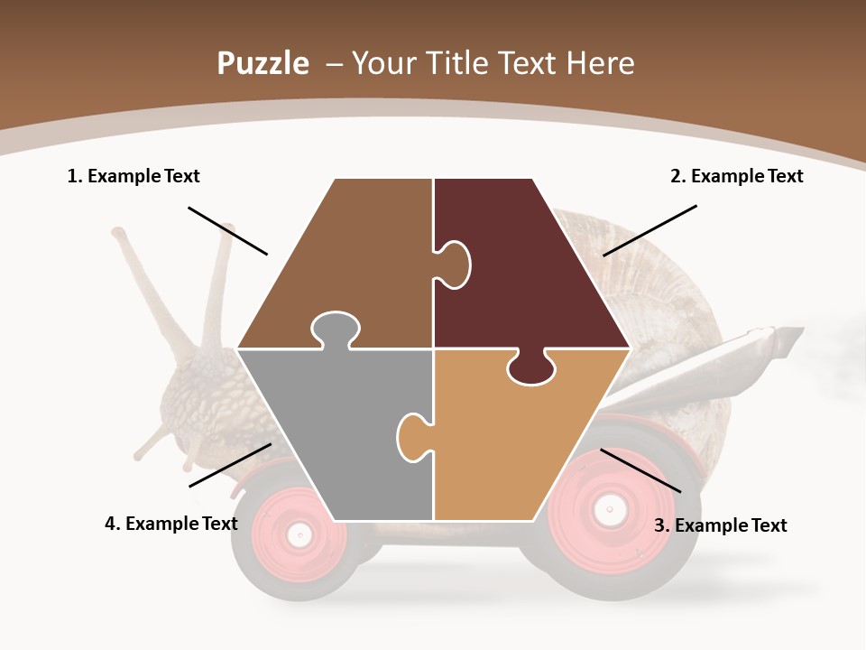 Drive Race Single PowerPoint Template