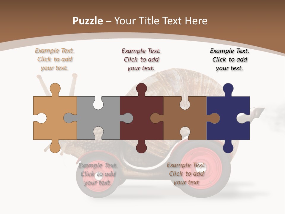 Drive Race Single PowerPoint Template