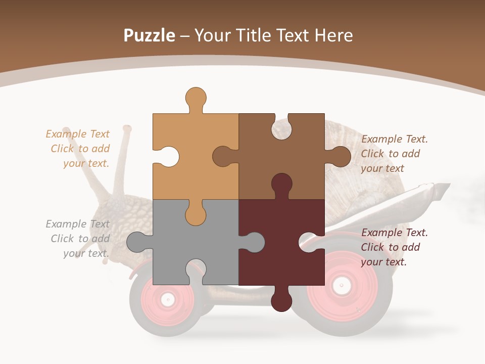 Drive Race Single PowerPoint Template