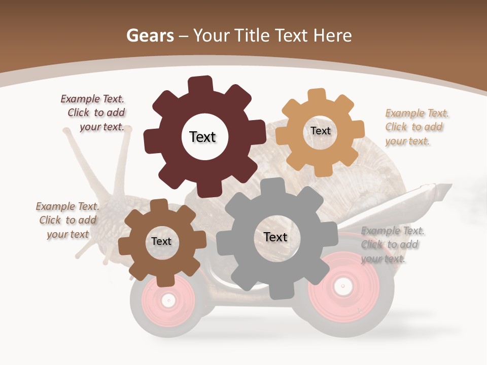 Drive Race Single PowerPoint Template