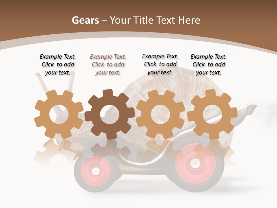 Drive Race Single PowerPoint Template