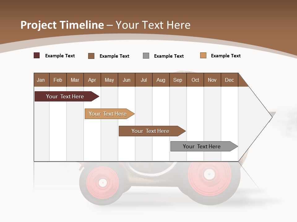Drive Race Single PowerPoint Template