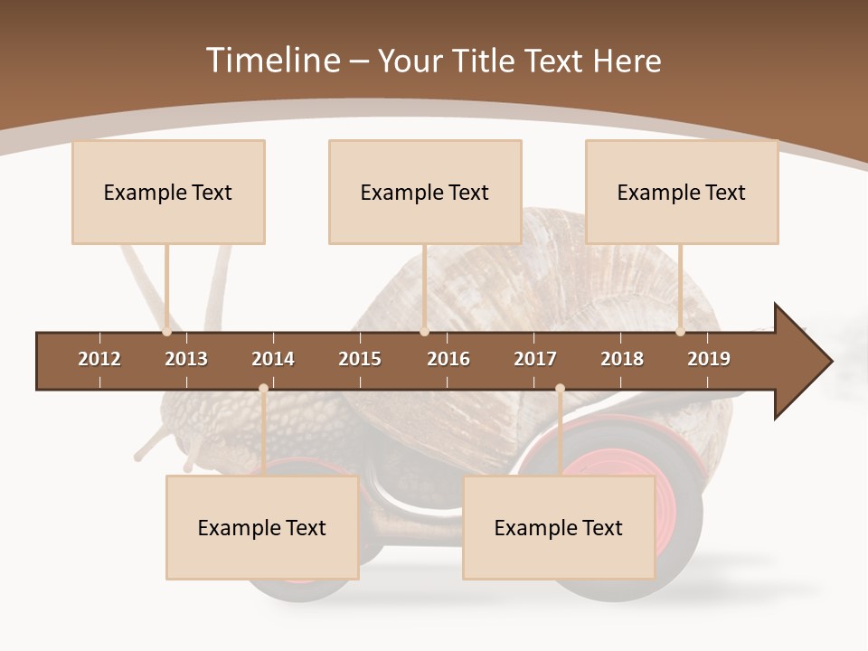 Drive Race Single PowerPoint Template