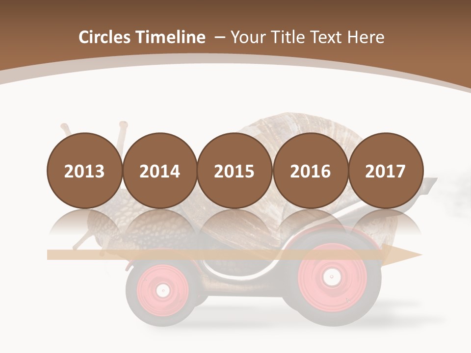 Drive Race Single PowerPoint Template