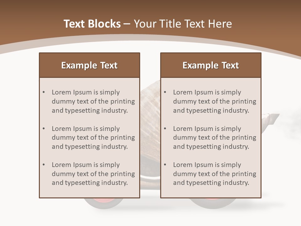 Drive Race Single PowerPoint Template