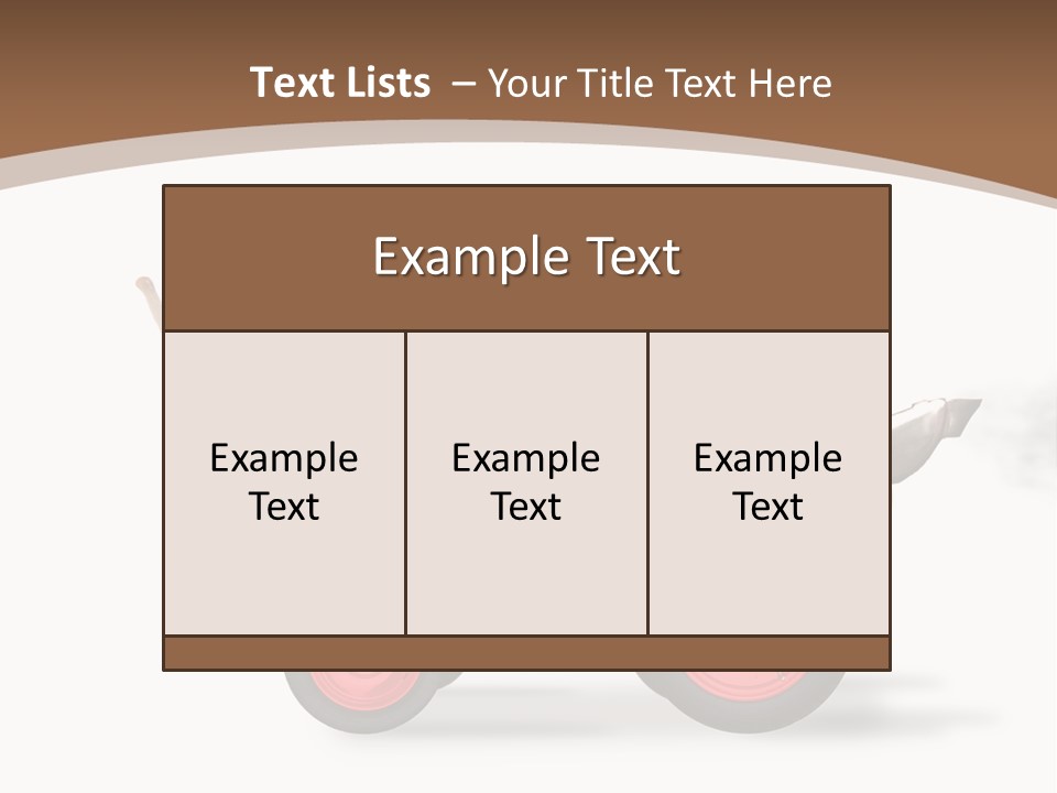 Drive Race Single PowerPoint Template