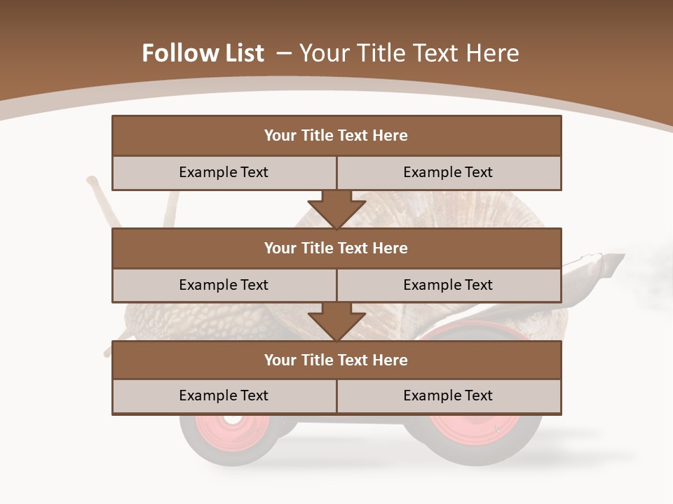 Drive Race Single PowerPoint Template