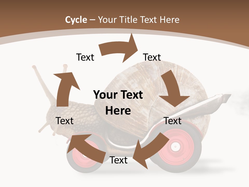 Drive Race Single PowerPoint Template