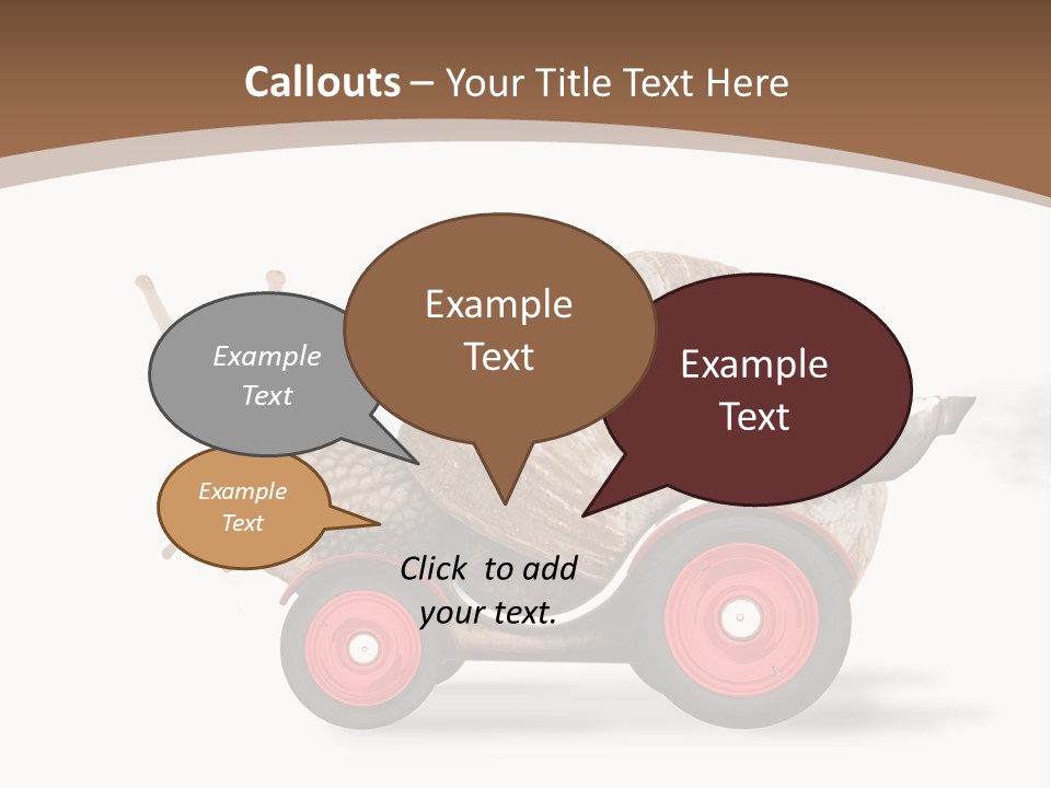 Drive Race Single PowerPoint Template