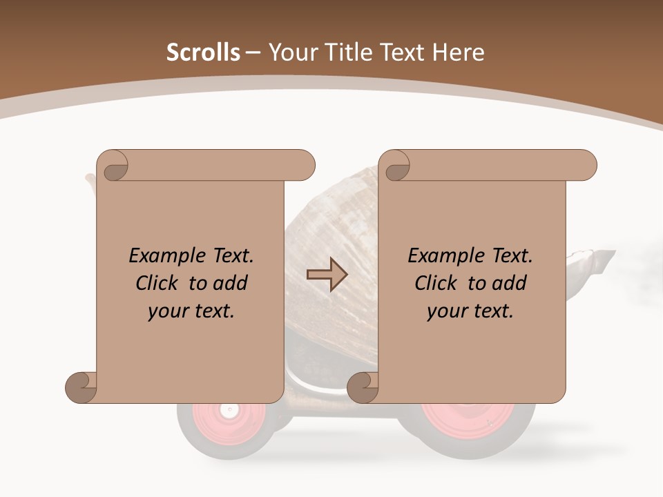 Drive Race Single PowerPoint Template