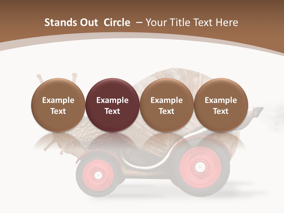 Drive Race Single PowerPoint Template