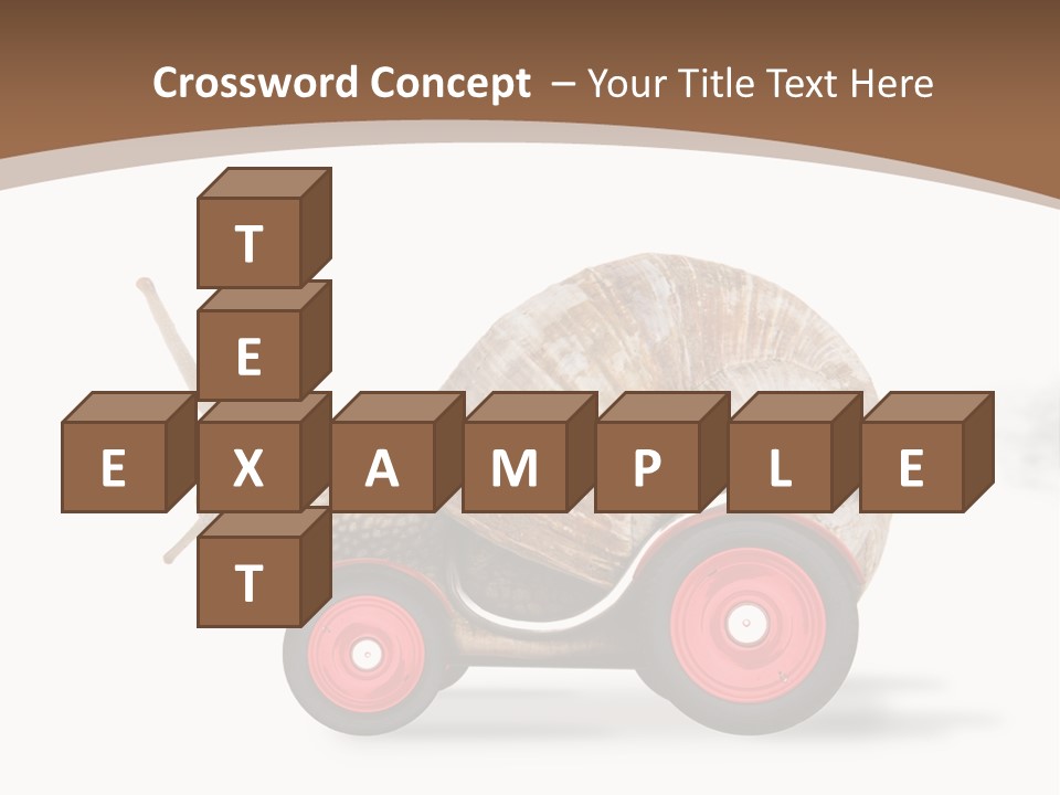 Drive Race Single PowerPoint Template