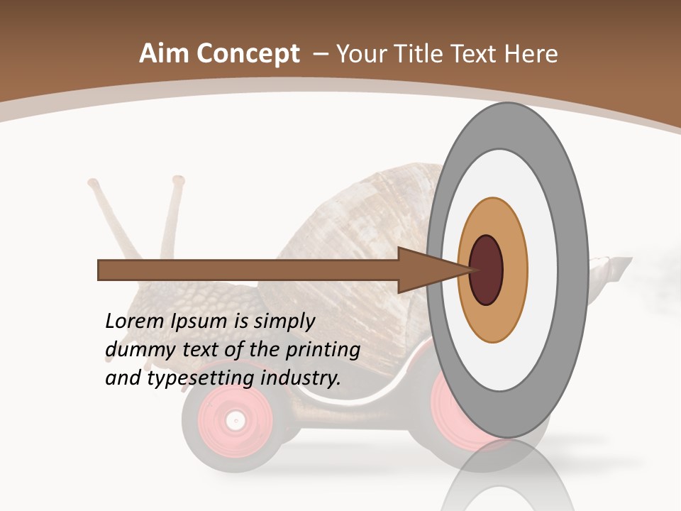 Drive Race Single PowerPoint Template