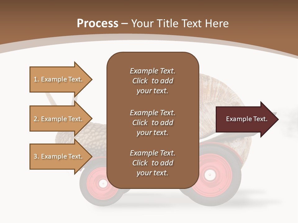 Drive Race Single PowerPoint Template
