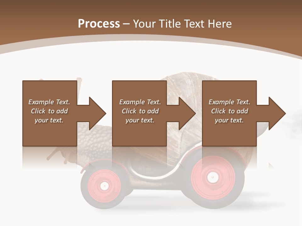 Drive Race Single PowerPoint Template