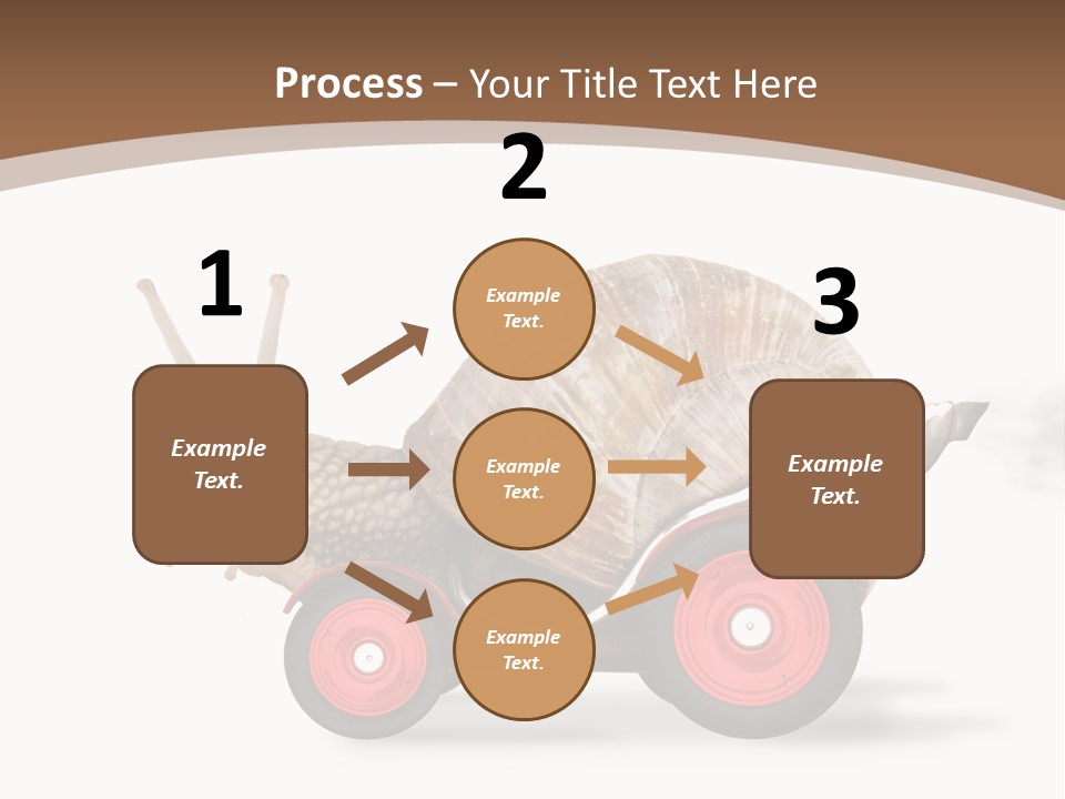 Drive Race Single PowerPoint Template
