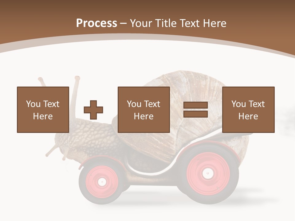 Drive Race Single PowerPoint Template