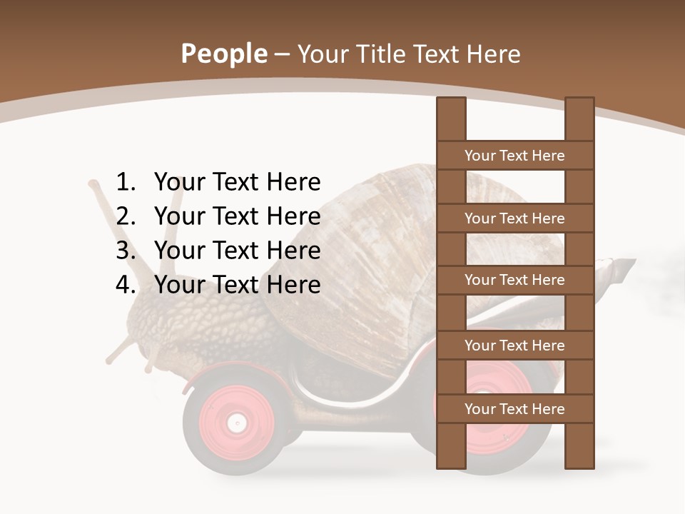 Drive Race Single PowerPoint Template