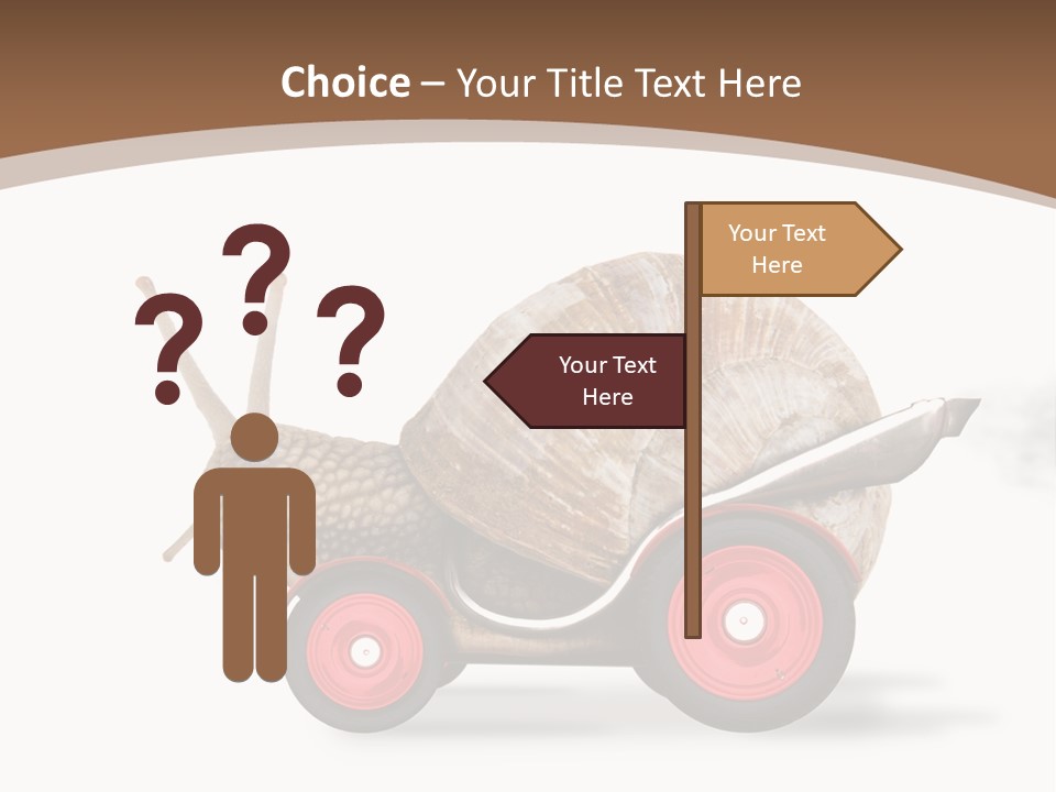 Drive Race Single PowerPoint Template