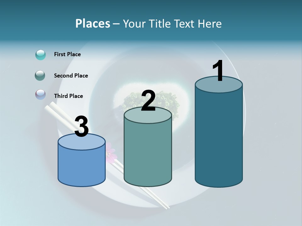 Plate Ocean Tourism PowerPoint Template