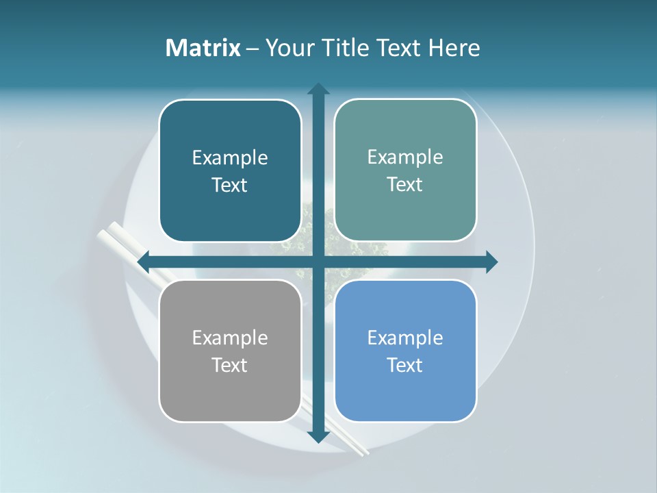 Plate Ocean Tourism PowerPoint Template