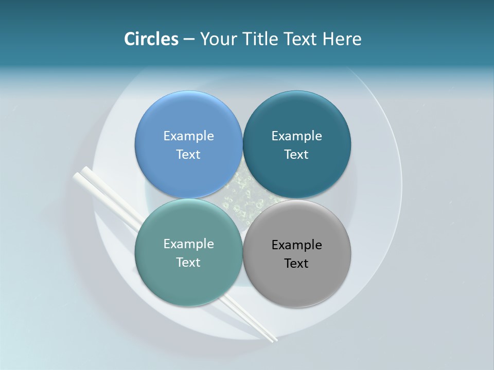 Plate Ocean Tourism PowerPoint Template