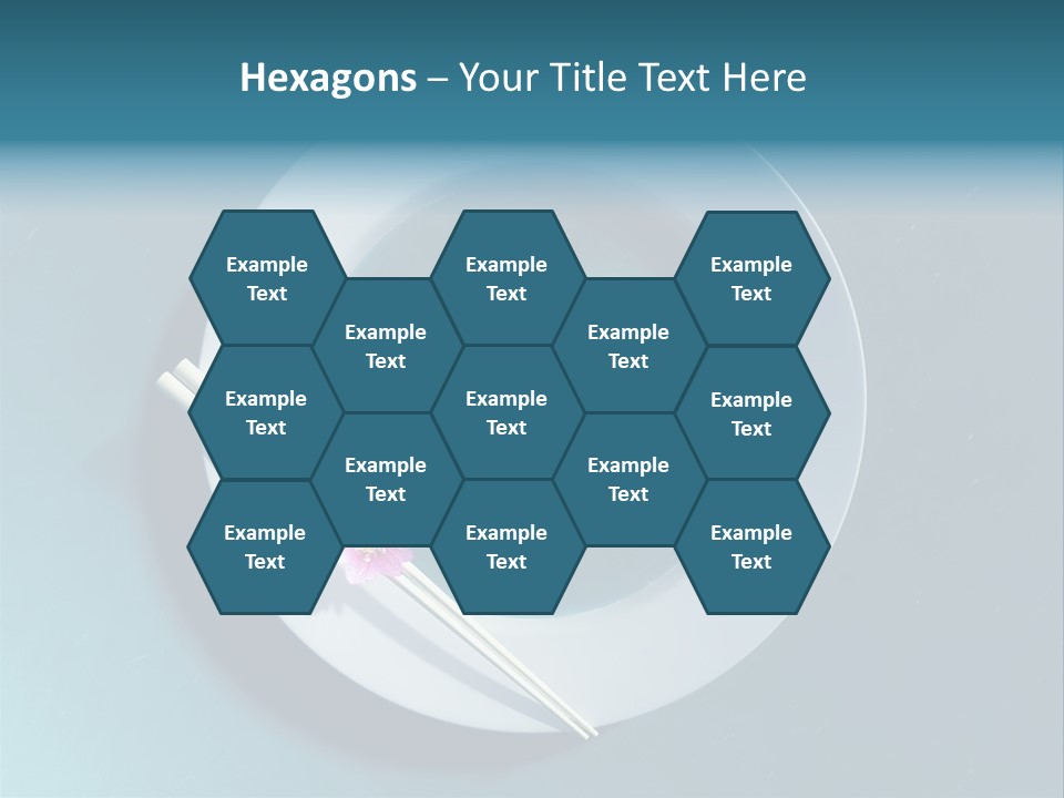 Plate Ocean Tourism PowerPoint Template